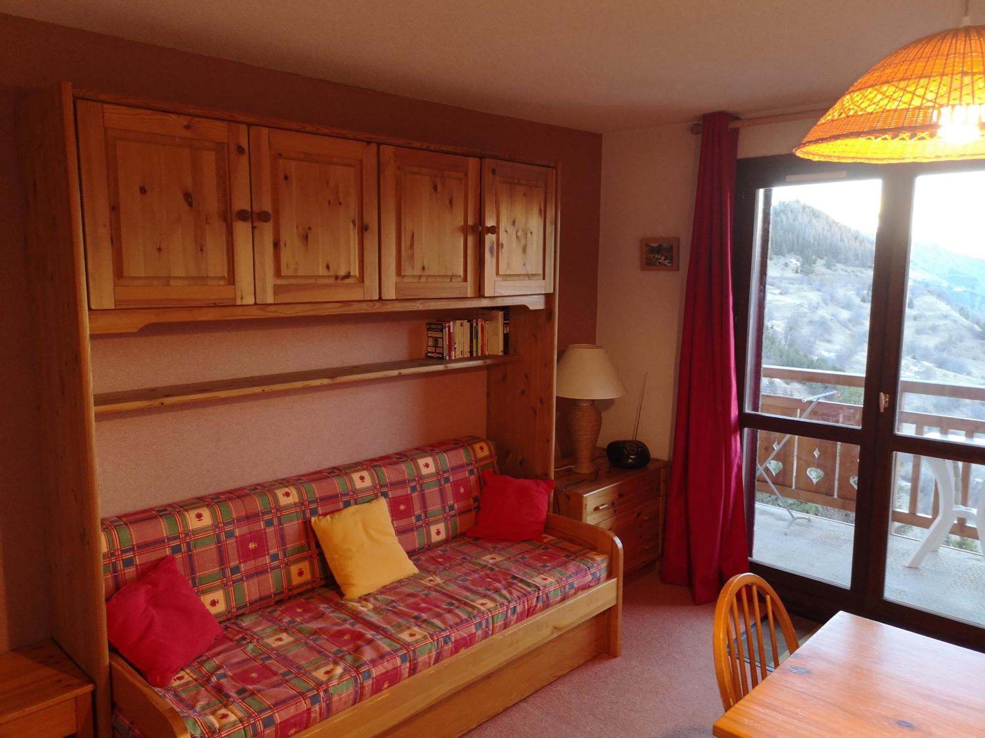 Studio Coin Montagne A Auris En Oisans Avec Vue Magnifique Екстер'єр фото